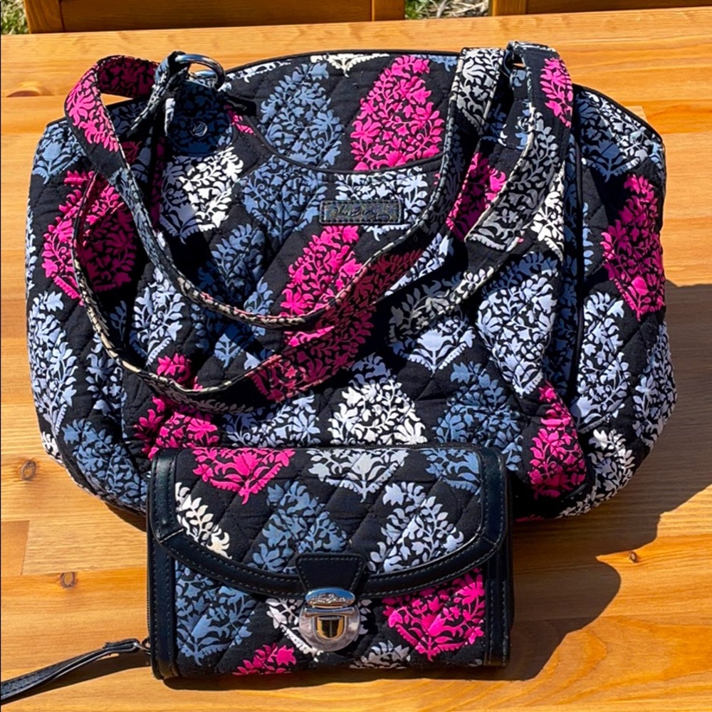 Vera Bradley BUNDLE Purse + Wallet